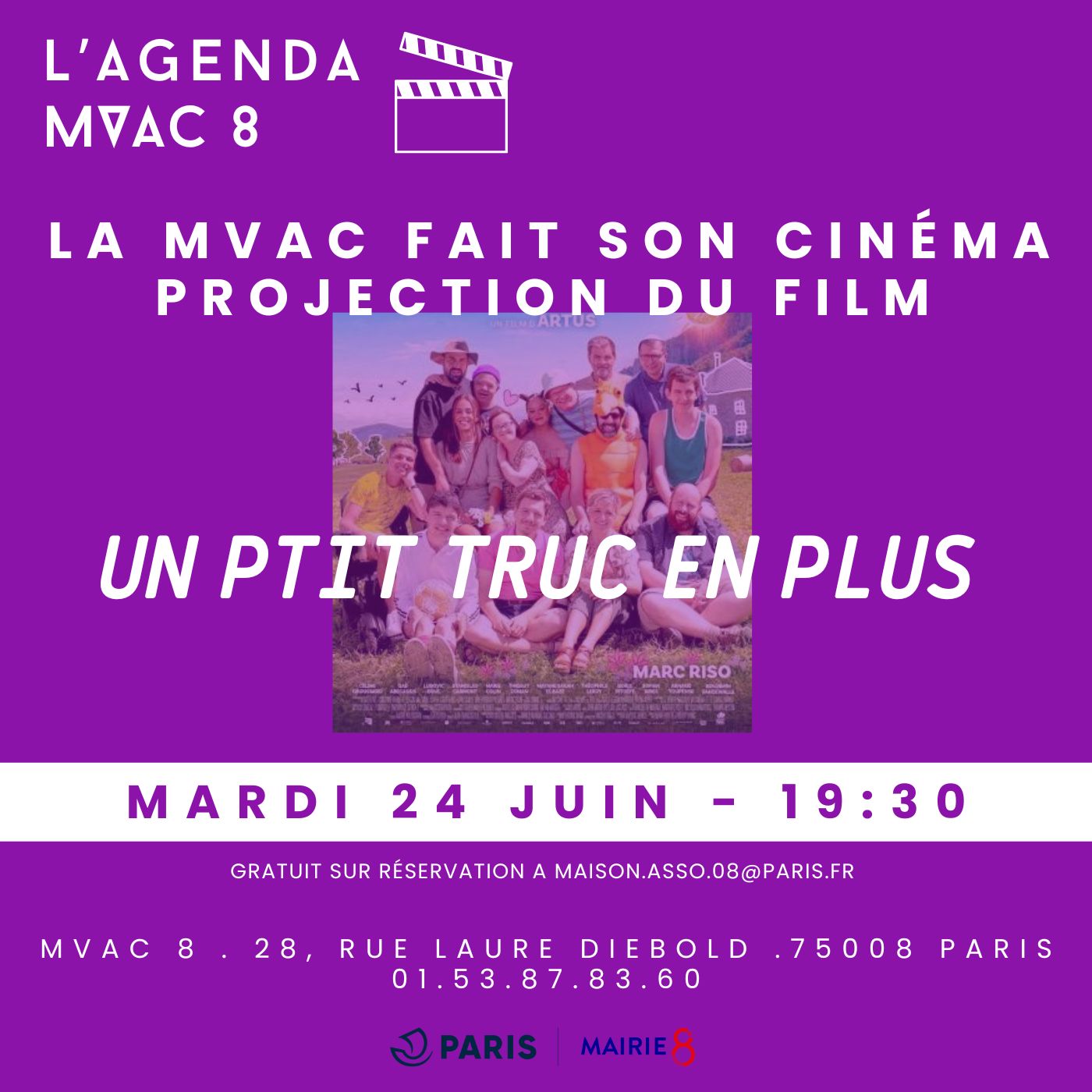 Programme MVAC 8E fin juin 2025