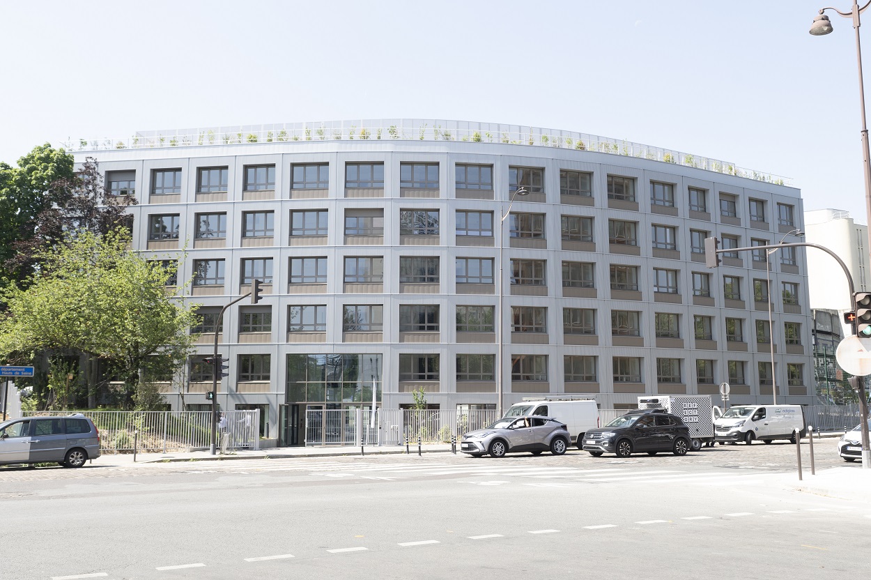 Façade de la résidence Funkia.