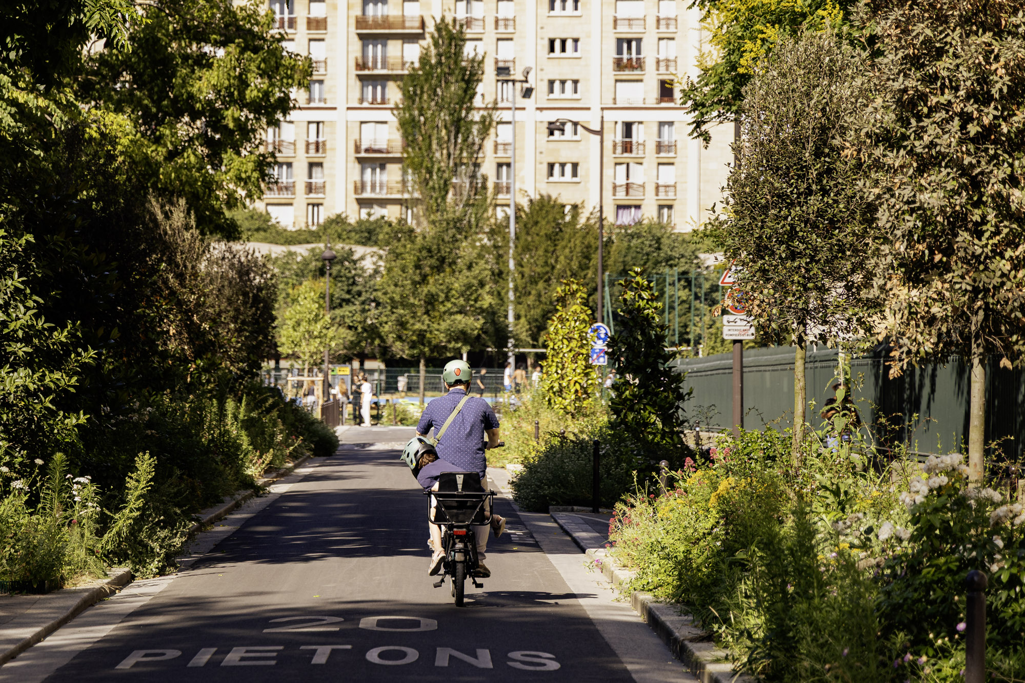 vélo dans la rue 