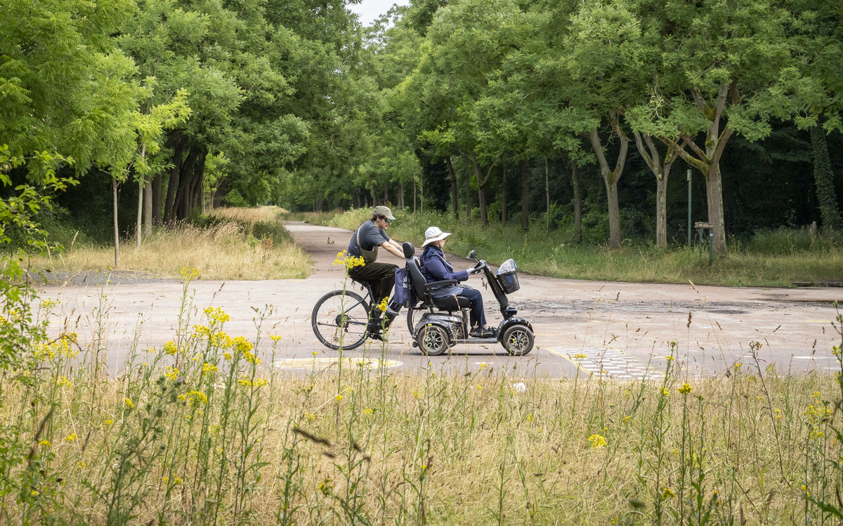 Le circuit vélo du Polygone