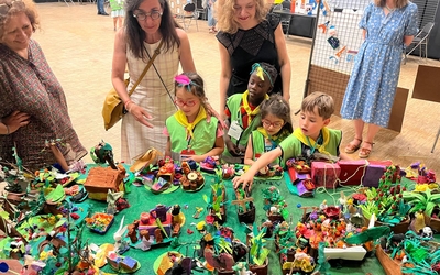 Des œuvres créées par les enfants exposées