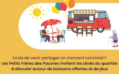 Illustration et flyer de la caravane estivale