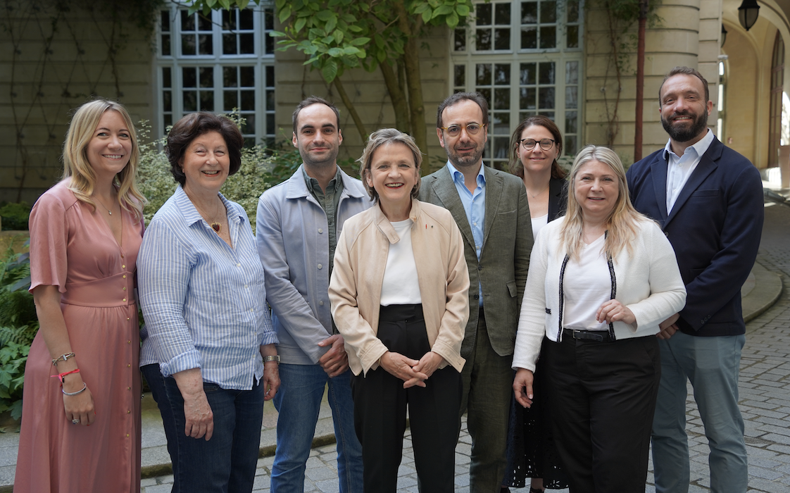 Photo de notre équipe d’élus pour le 5e