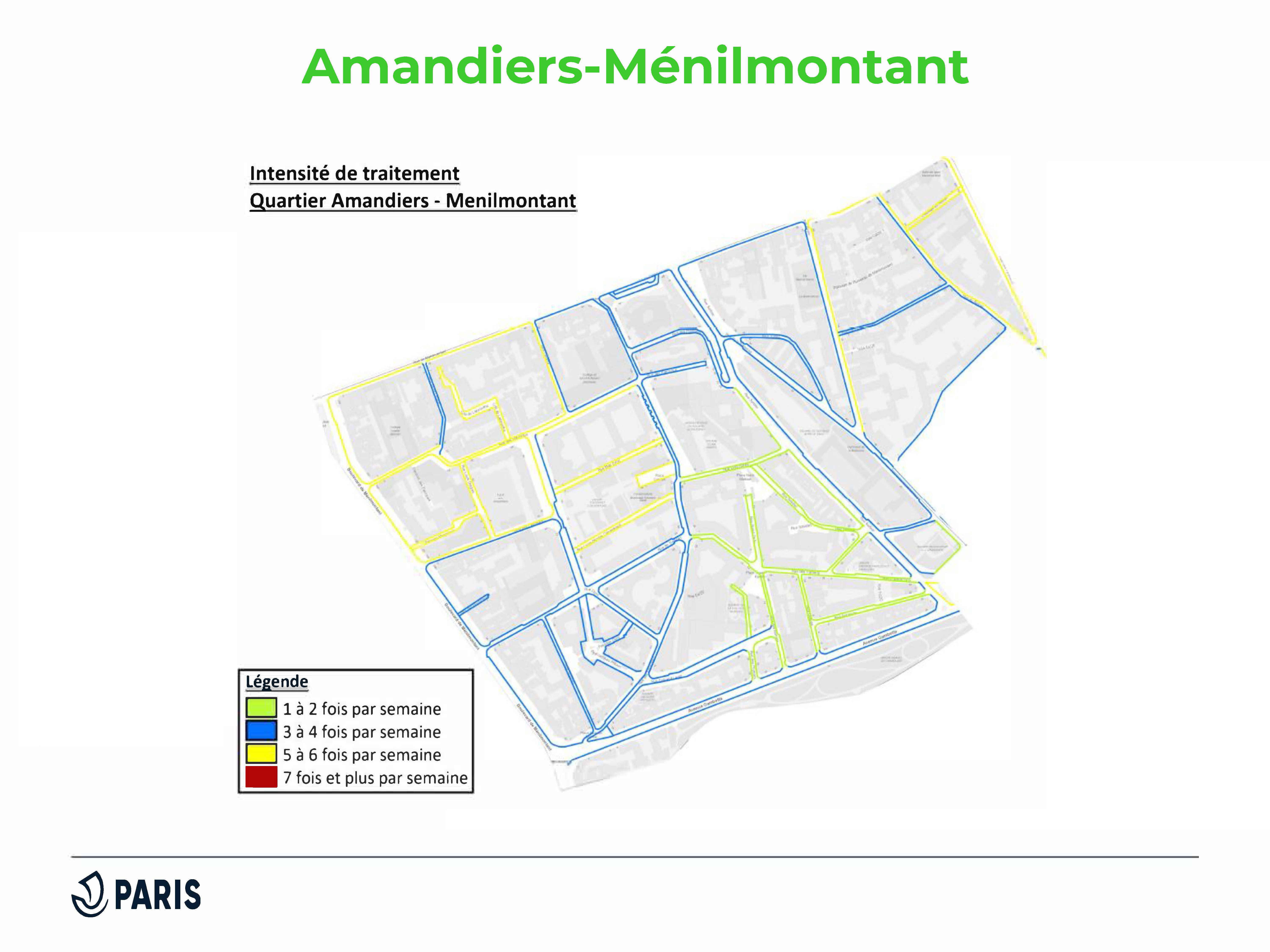 Image de la Carte Plan Propreté Amandiers