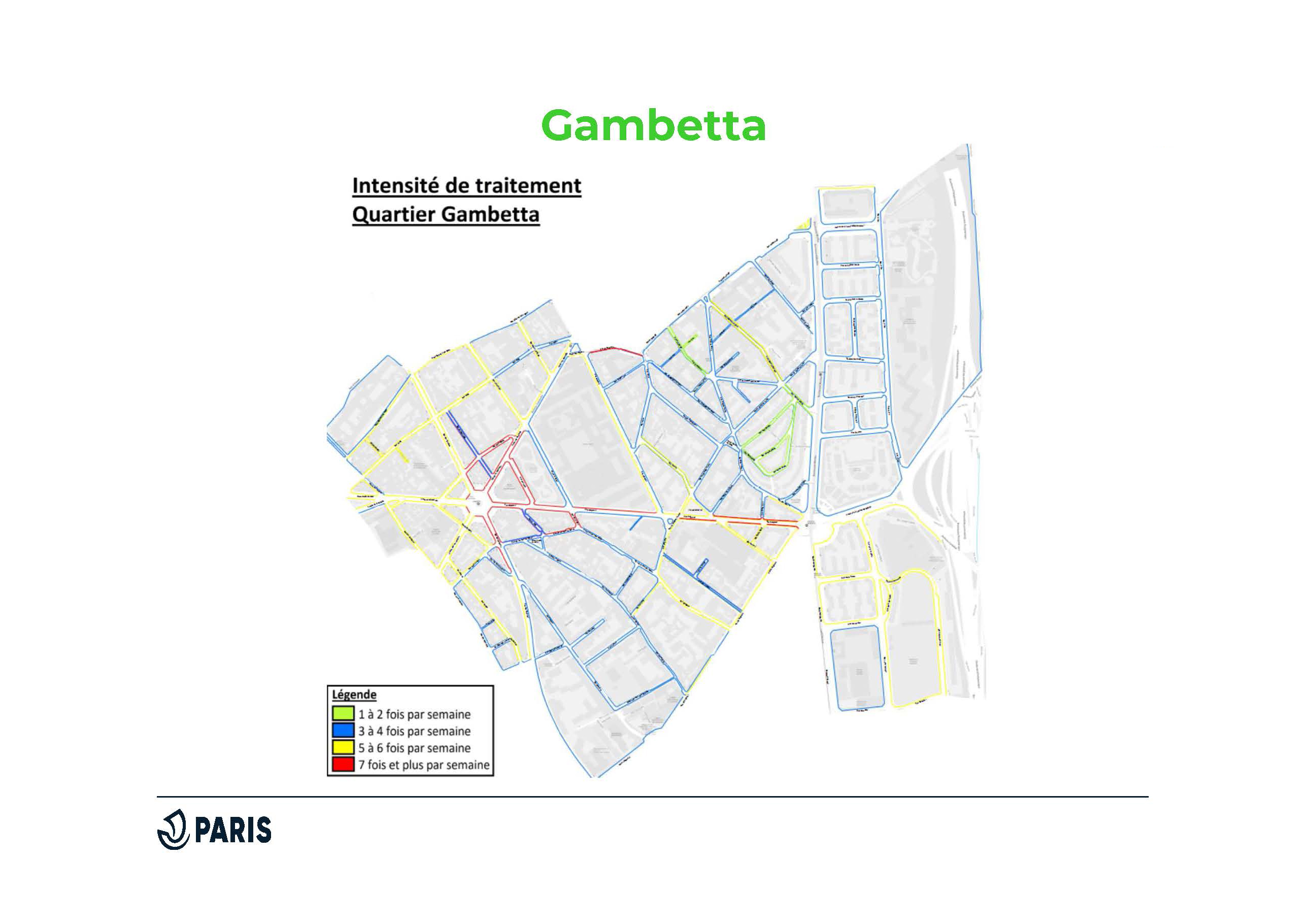 Image de la Carte Plan Propreté Gambetta