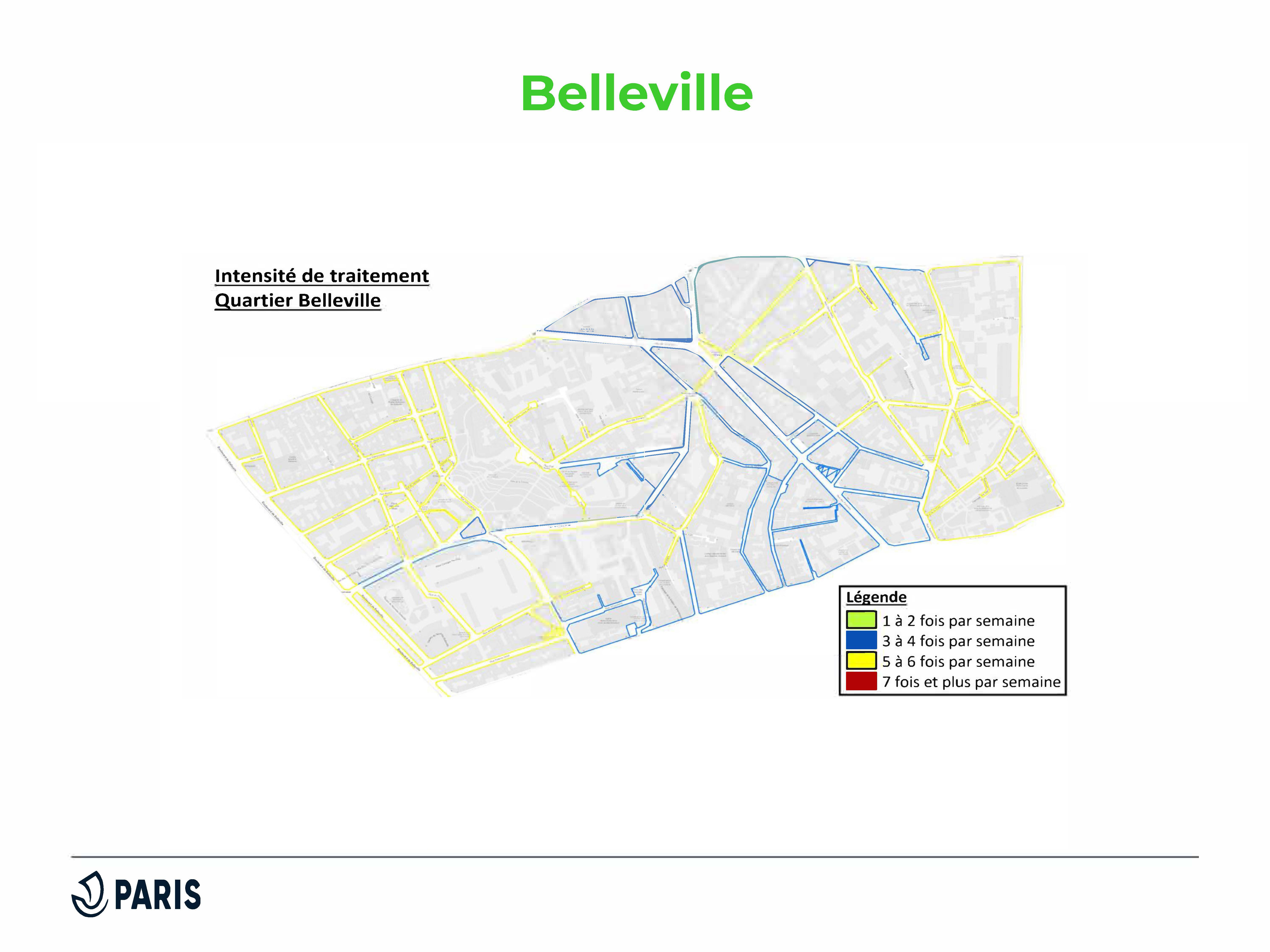 Image de la Carte Plan Propreté Belleville