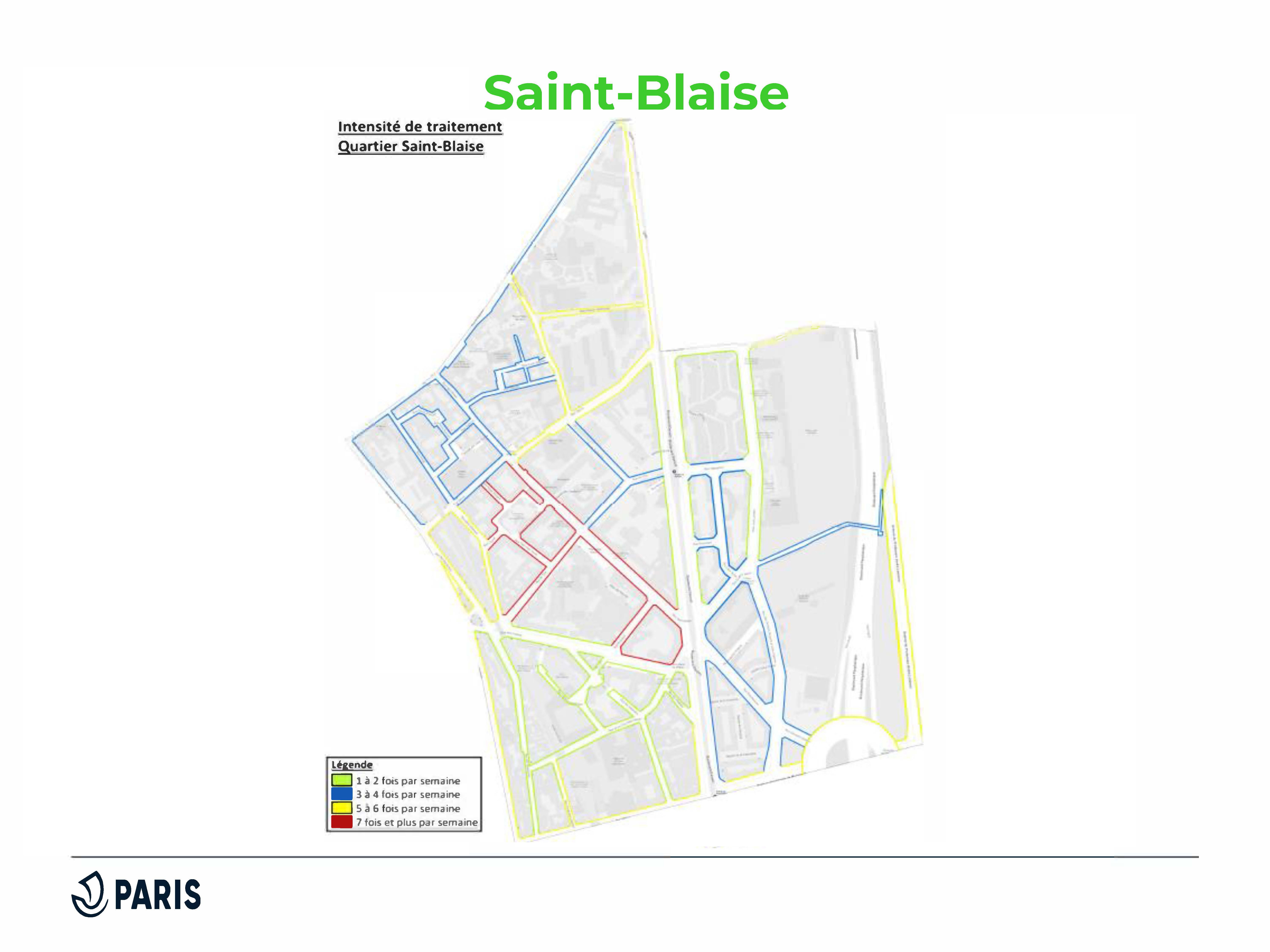 Image de la Carte Plan Propreté Saint Blaise