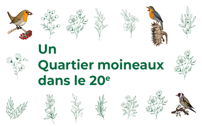 Visuel du Quartier moineaux dans le 20e