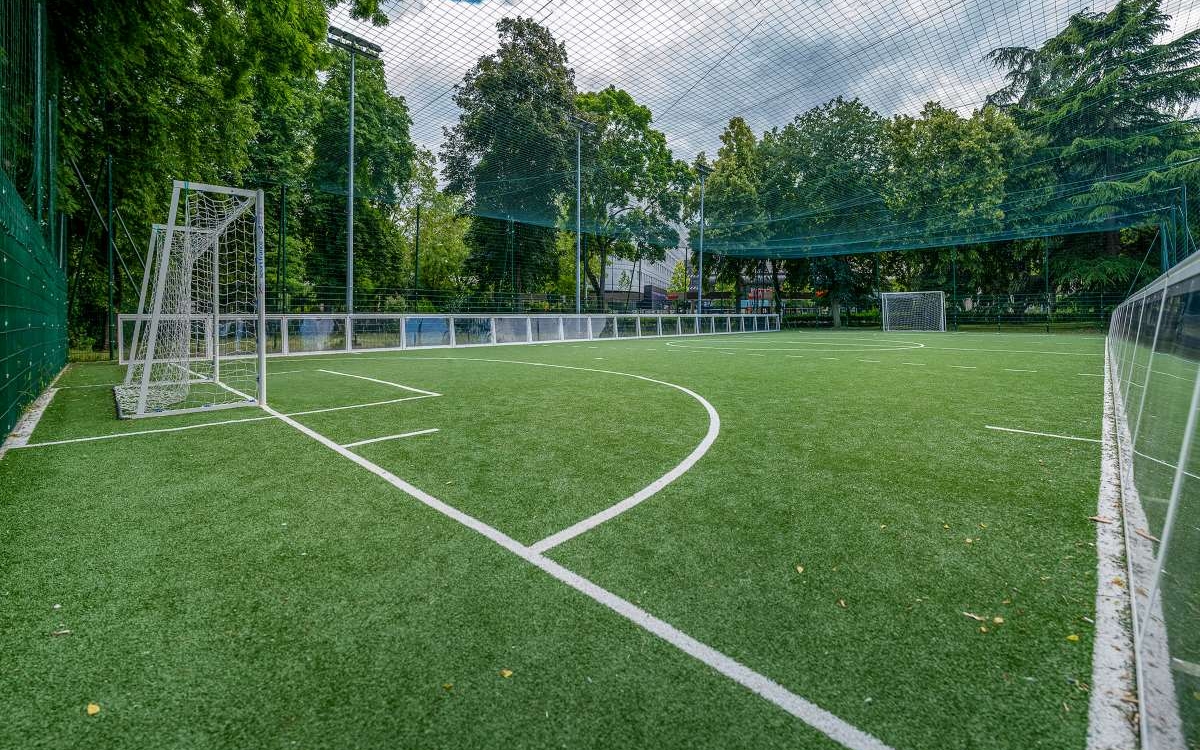 Visuel du terrain de cécifoot à Jules Noël