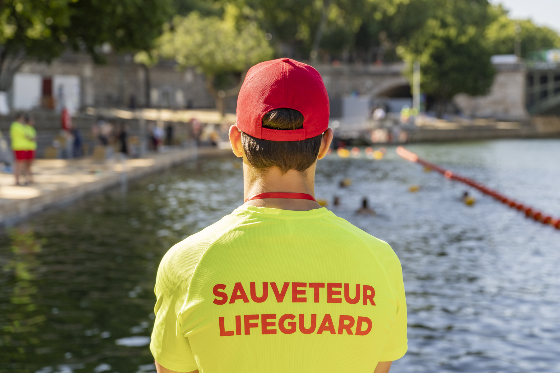 On a testé la baignade au Bras Marie.