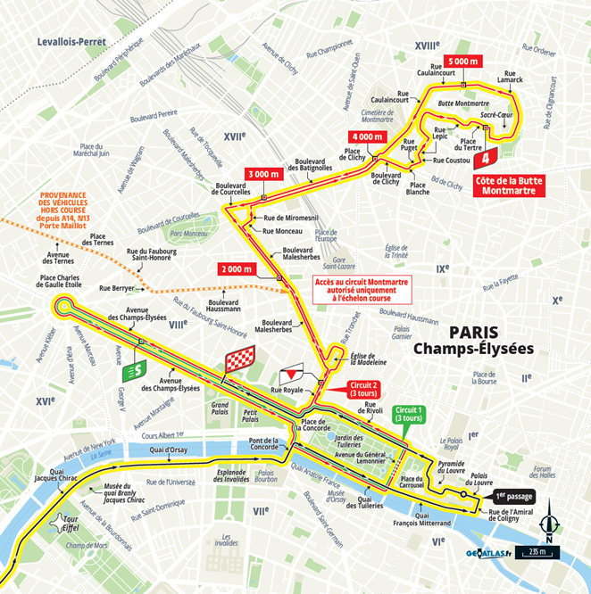 Tour de France: passing through the 18th - Mairie du 18ᵉ