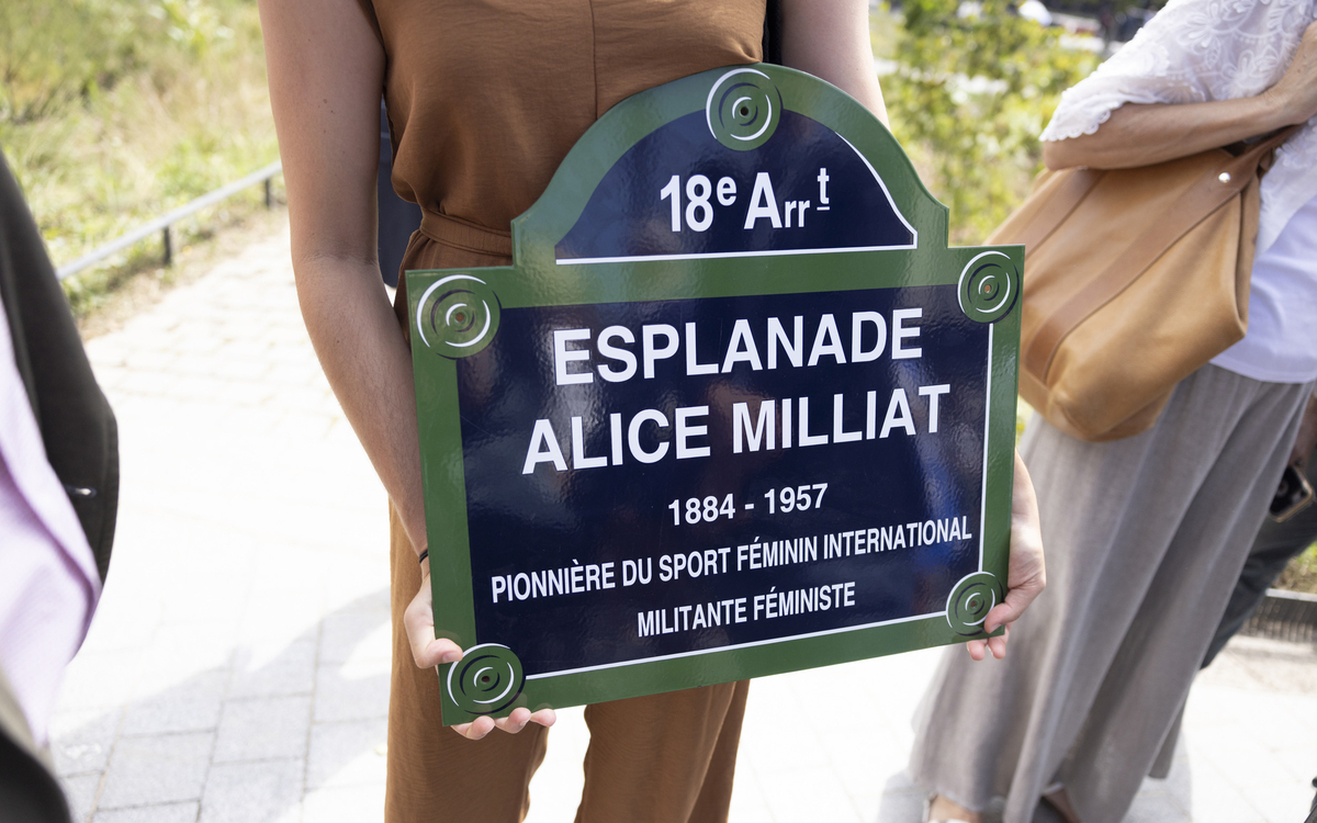 Inauguration Alice Milliat
