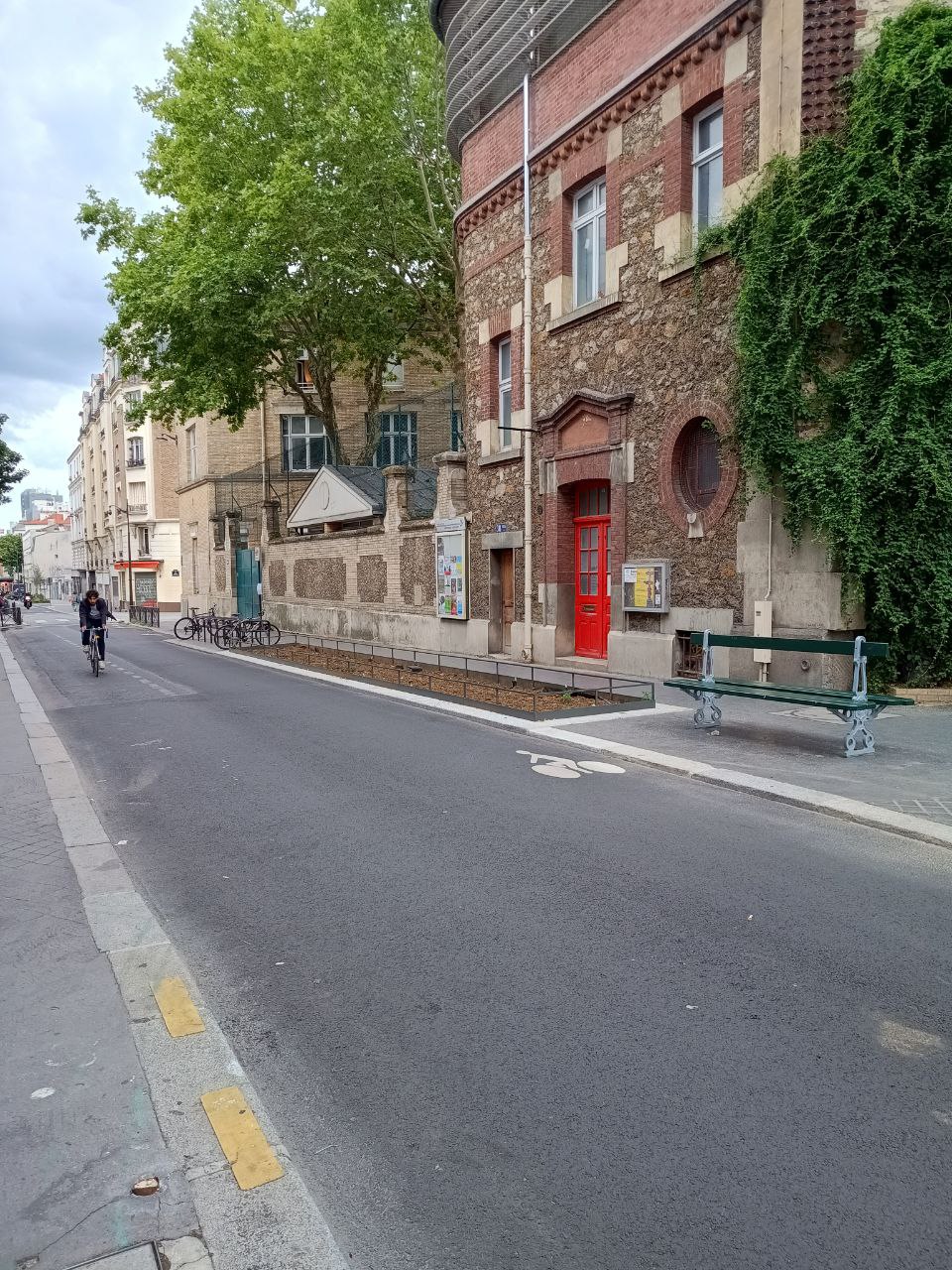 Photo de la rue des Orteaux