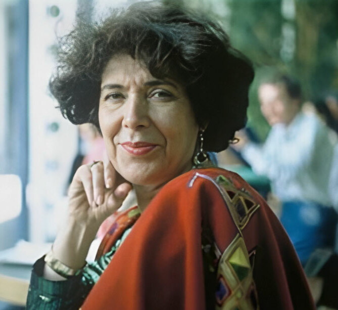 portrait d'Assia Djebar