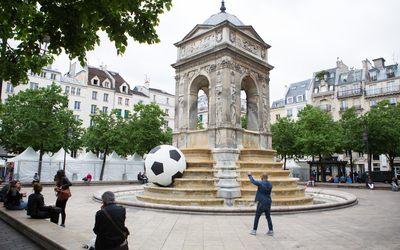 La Fontaine des Innocents, en 2016.
