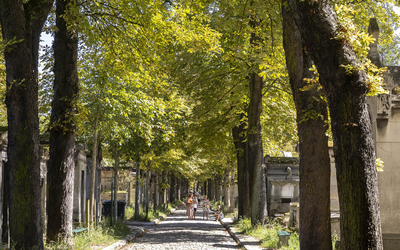 Arnaud Schoonheere, conservateur du patrimoine des cimetières de Paris.