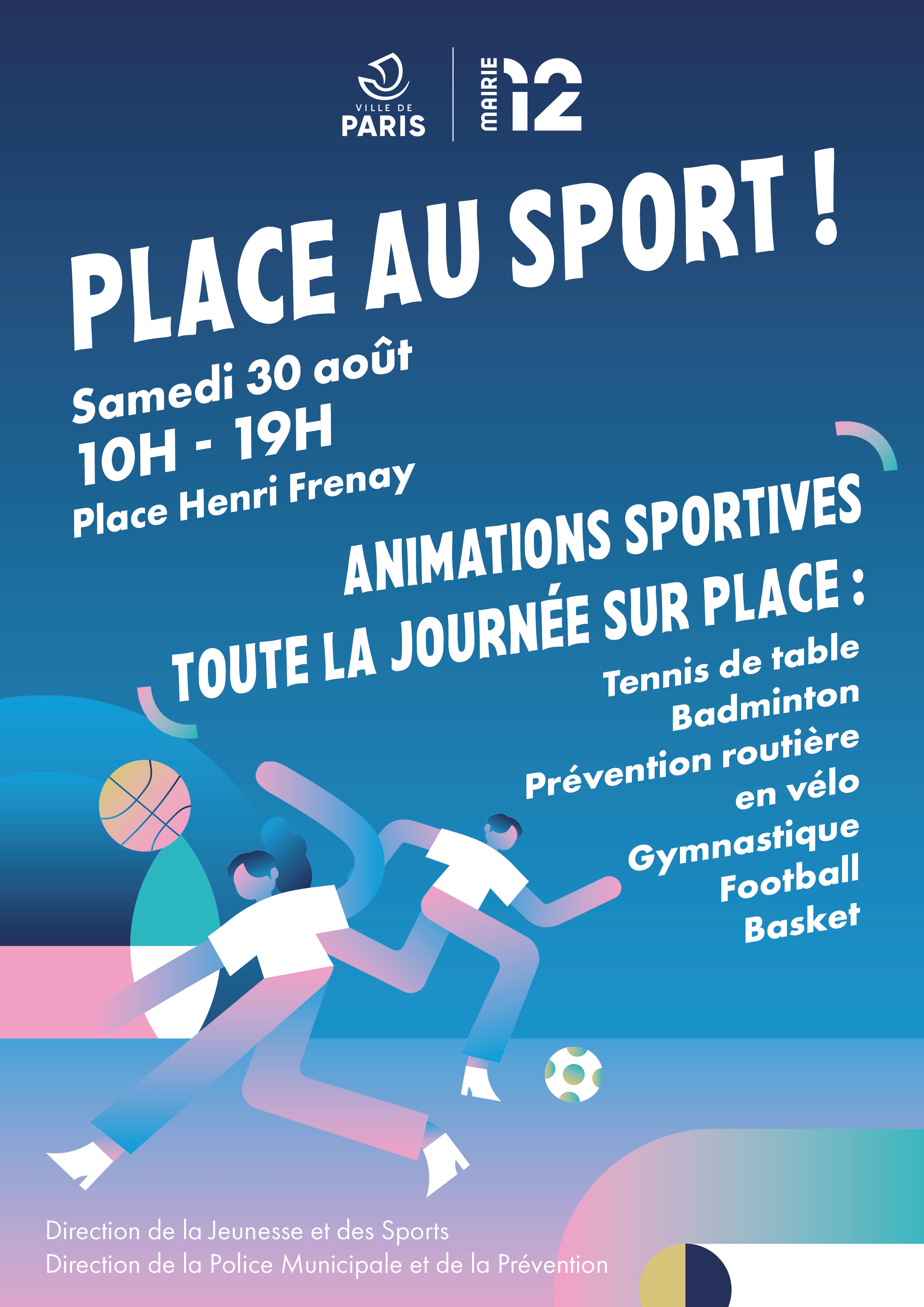 affiche place au sport 