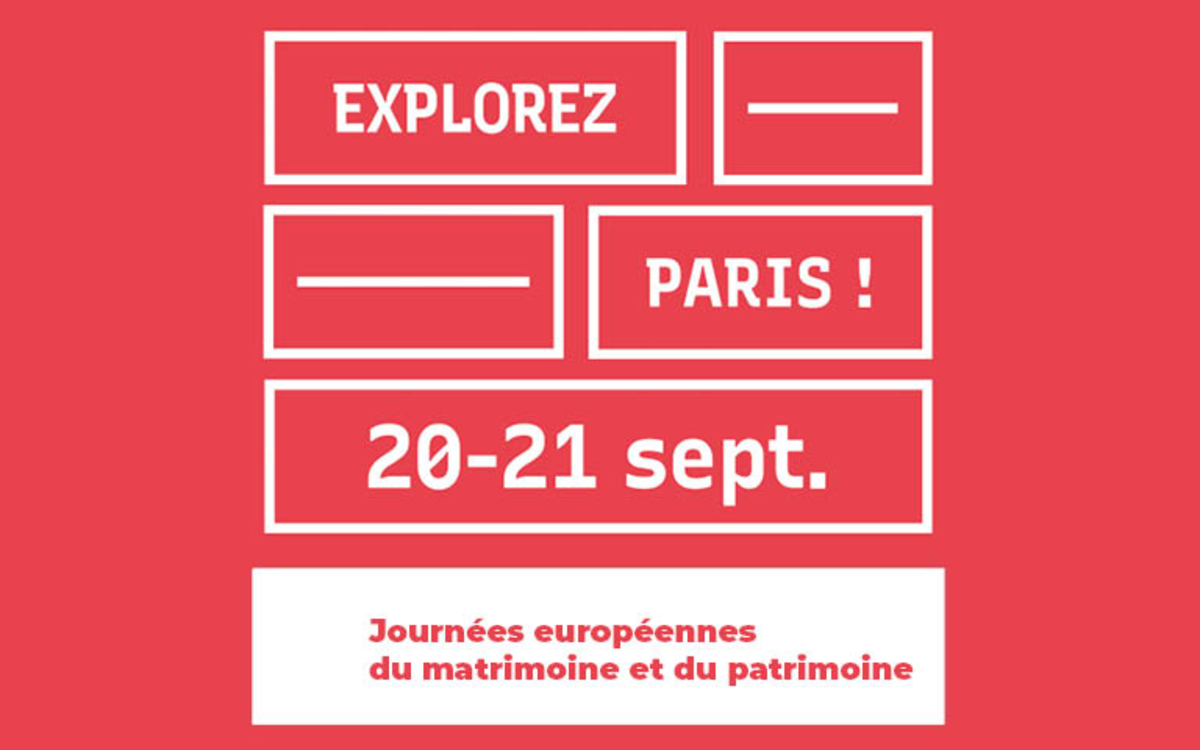 Visuel web patrimoine et matrimoine 2025 par la Ville de Paris