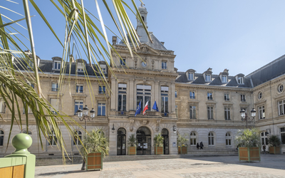 détaile de la mairie du 15e