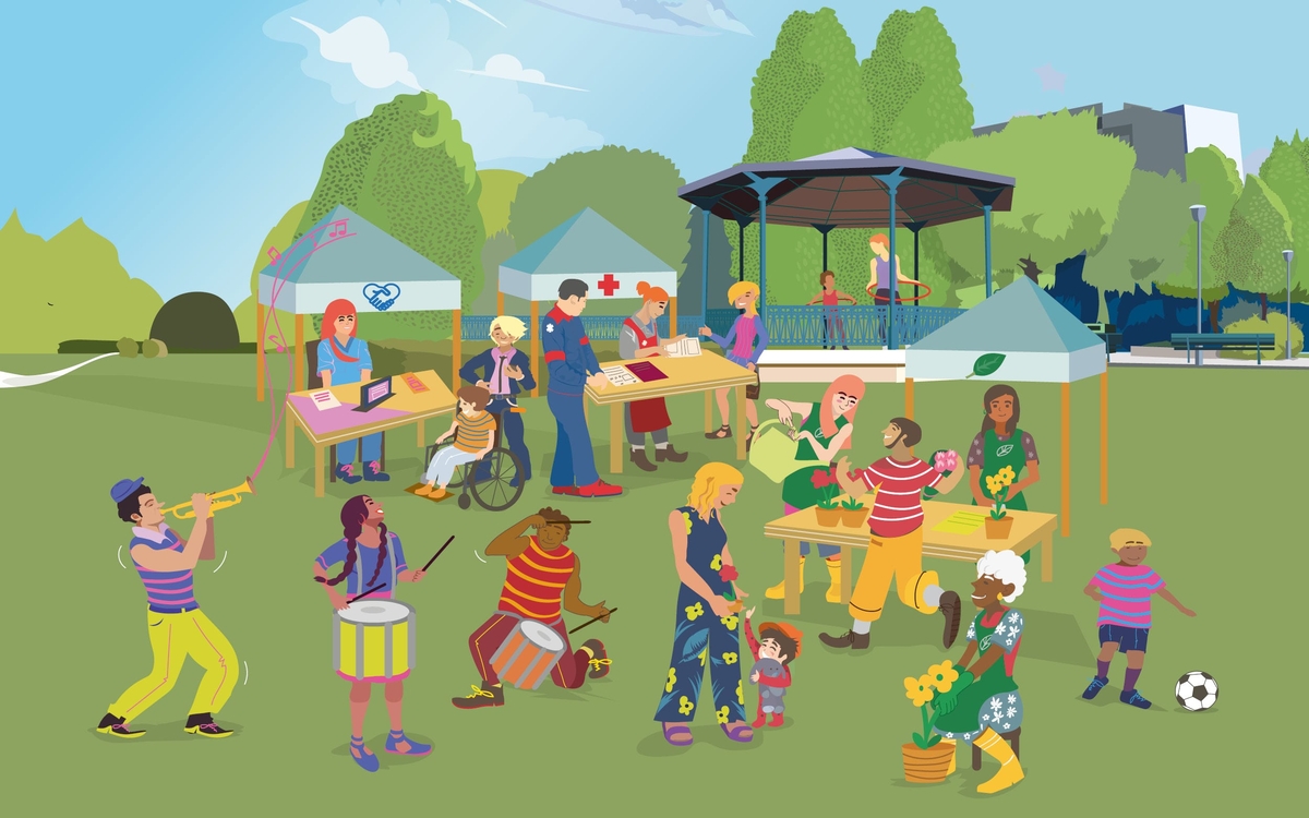 forum des associations au jardin Villemin