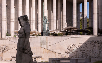 Vue du Palais de Tokyo.
