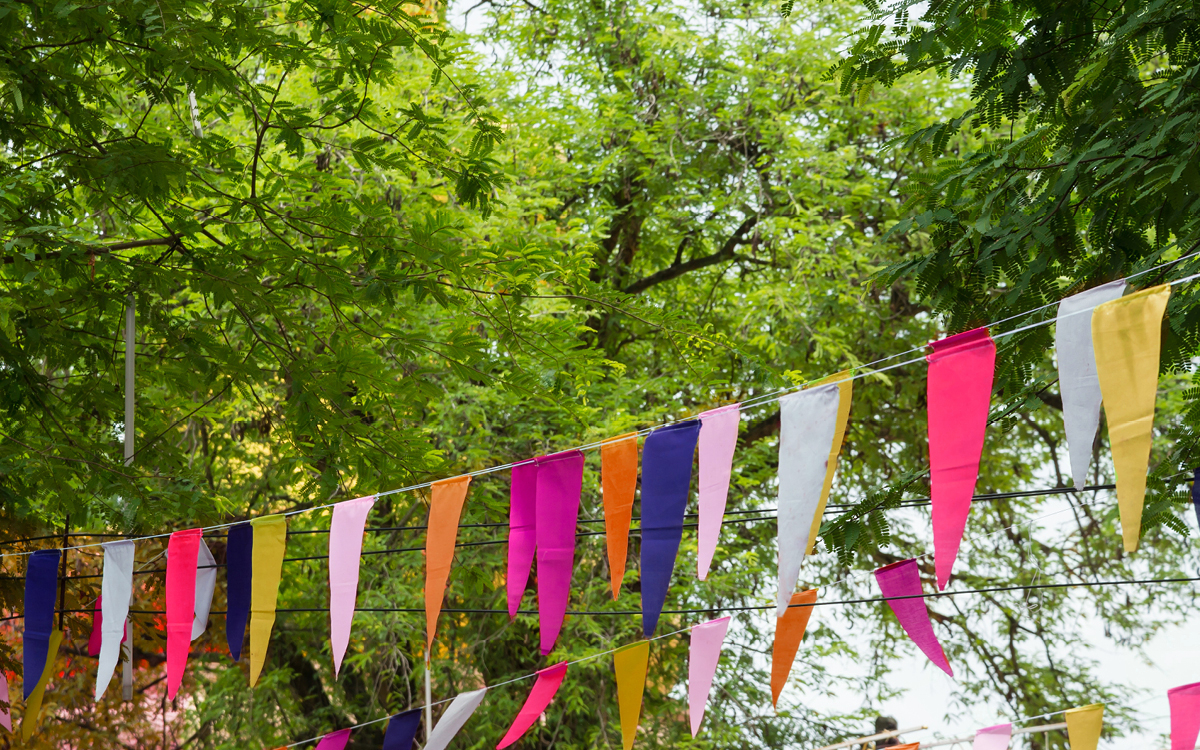 Banderole fête de quartier 