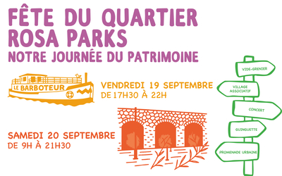 Fête du quartier Rosa Parks - Notre Journée du Patrimoine