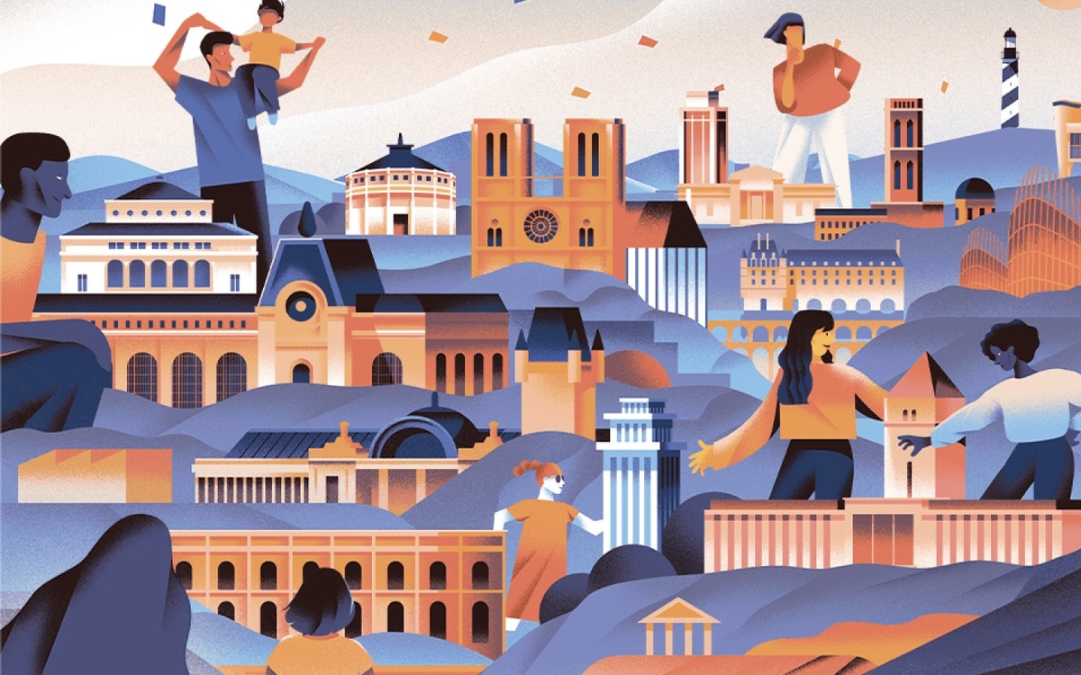 Il s'agit de l'affiche des journées du patrimoine