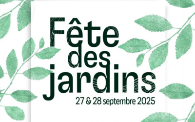 Visuel de la Fête des jardins 2025