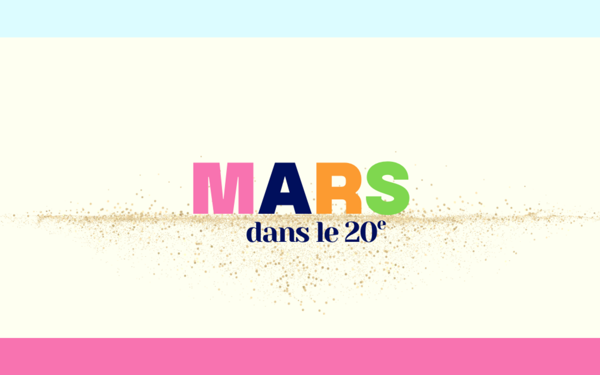 Visuel de Mars dans le 20e - agenda