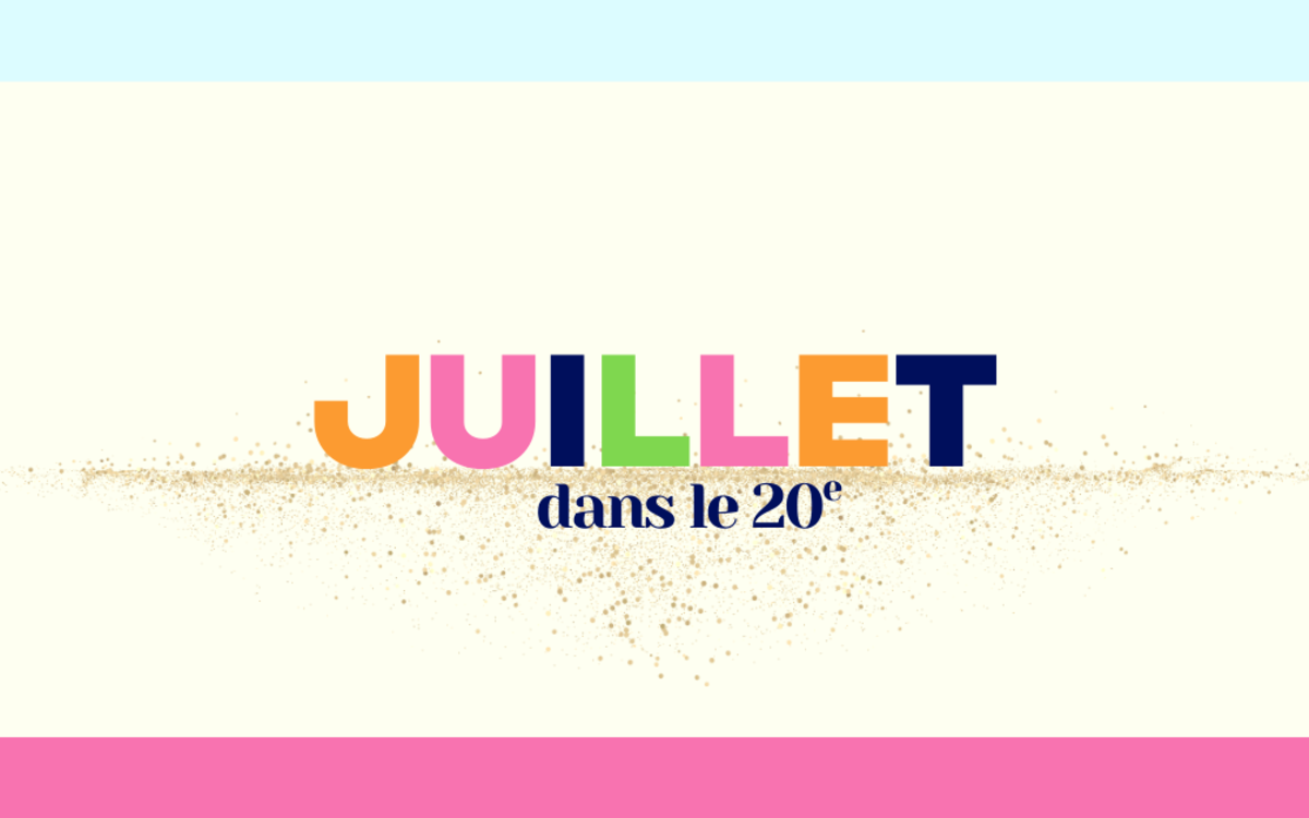 Visuel de Juillet dans le 20e - agenda