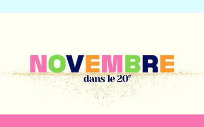 Visuel de Novembre dans le 20e - agenda