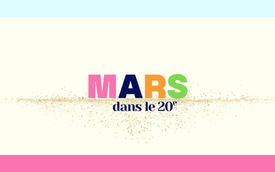 Visuel de Mars dans le 20e - agenda