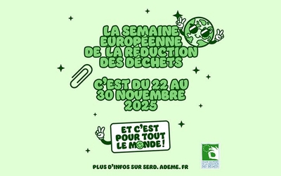 Visuel de la Semaine Européenne de la Réduction des Déchets 2025