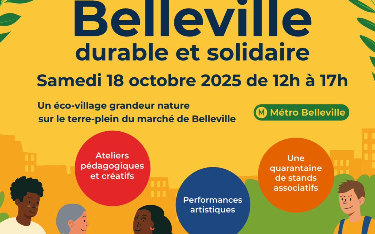visuel de l'événement BELLEVILLE DURABLE 2025