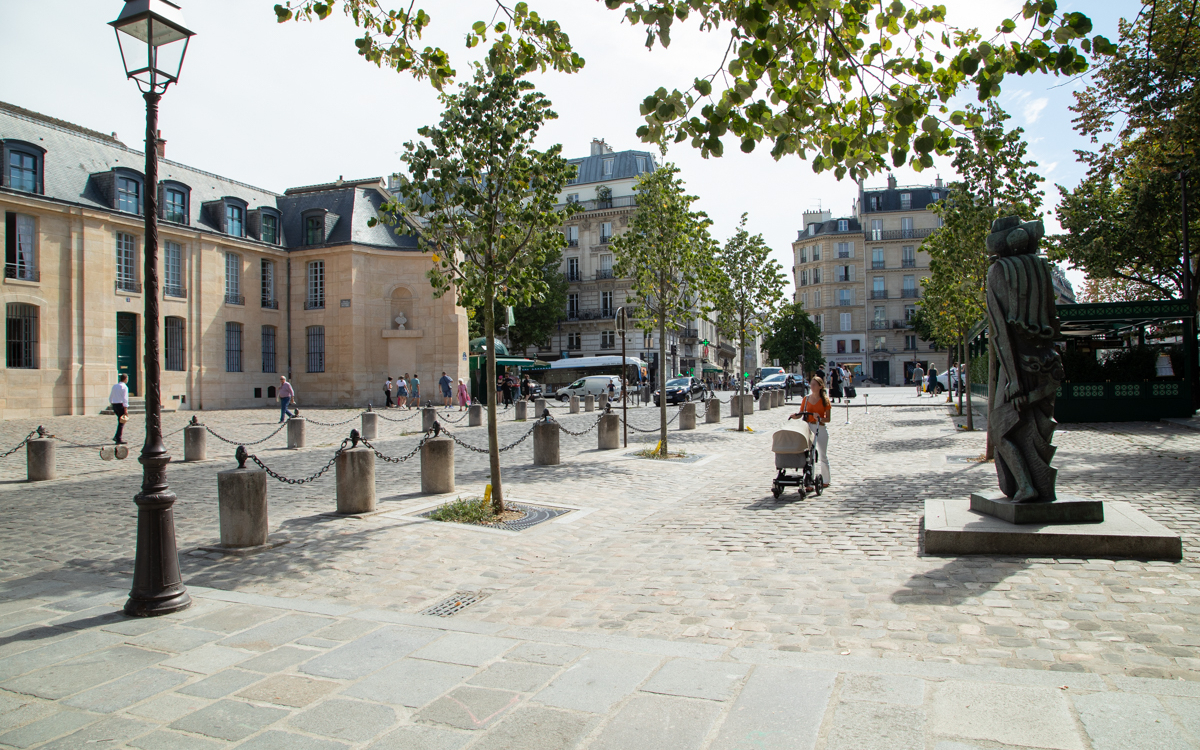 La nouvelle place de Saint-Germain-des-Prés
