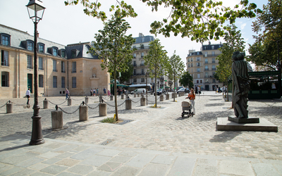 La nouvelle place de Saint-Germain-des-Prés