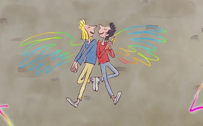 Mon Premier Festival 2025 -  "Le grand dessin des anges - Les plus belles histoires de Quentin Blake" de Gerrit Bekers et Massimo Fenati