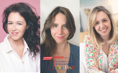 portraits de Lénaïg Steffens, Fanny Lefèvre Pontalis et Caroline Goldman