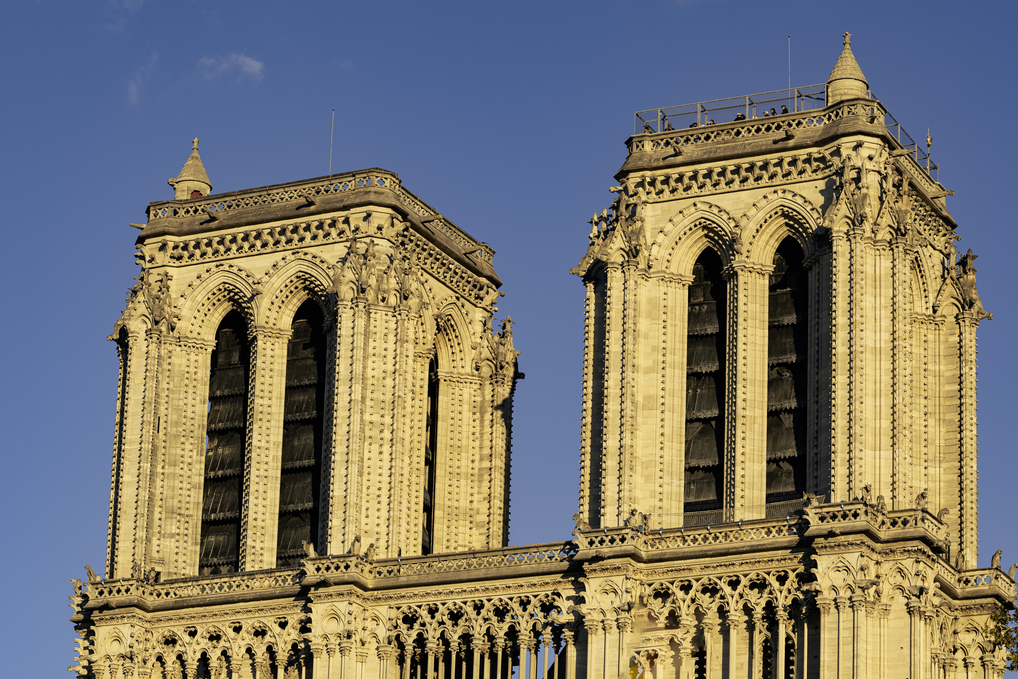 Les deux tours de Notre-Dame.