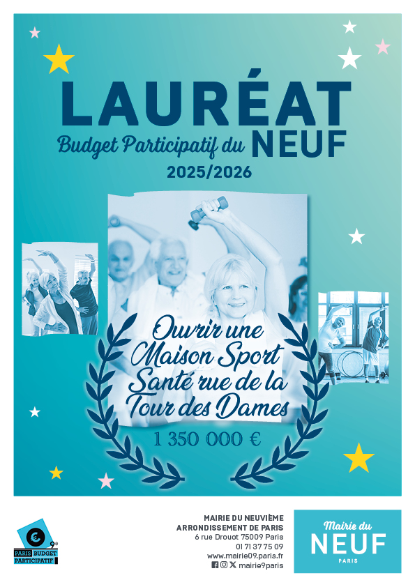 Lauréat BP 2025 affiche