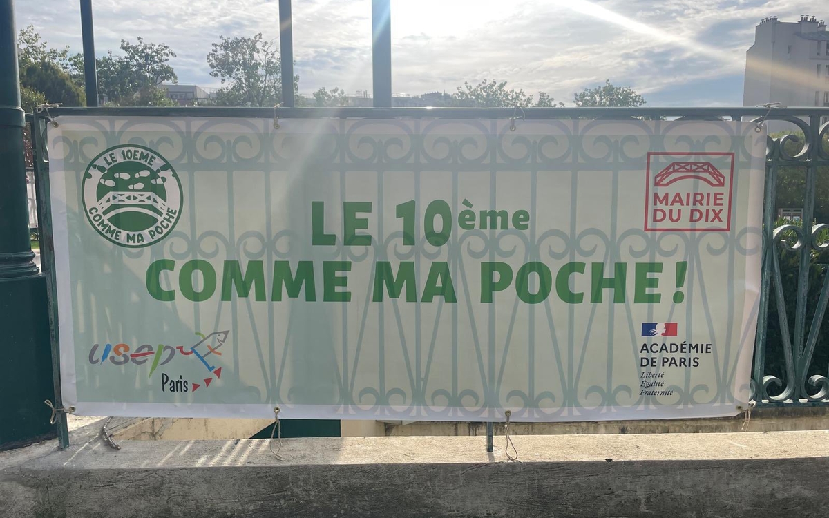 banderole avec soleil