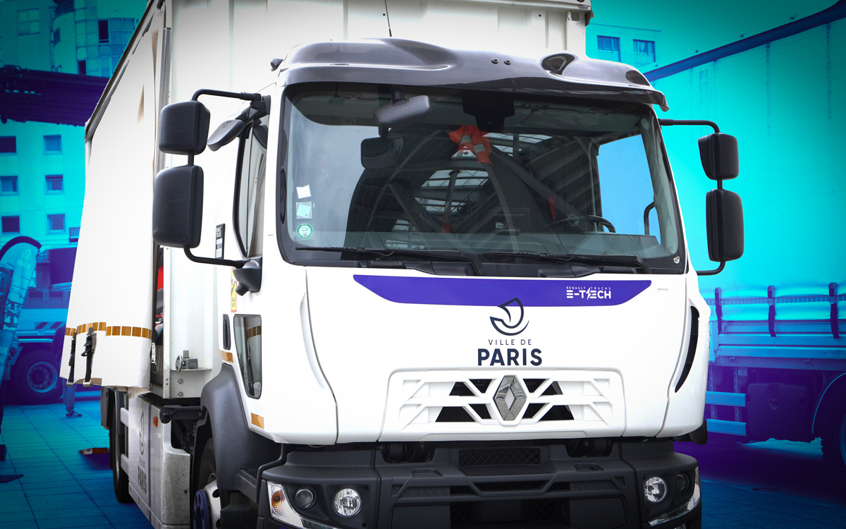 poids lourds de la ville