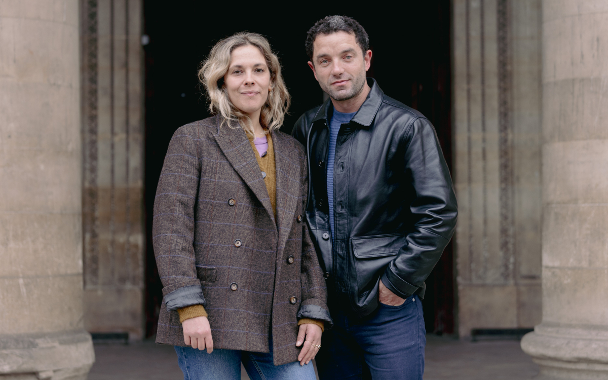 Portrait de Alysson Paradis et Guillaume Gouix, à la baguette de Mon Premier Festival