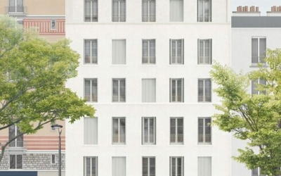 visuel 7 logements (BRS)  au 42 avenue Jean Jaurès