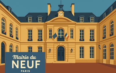 mairie du 9e illustrée
