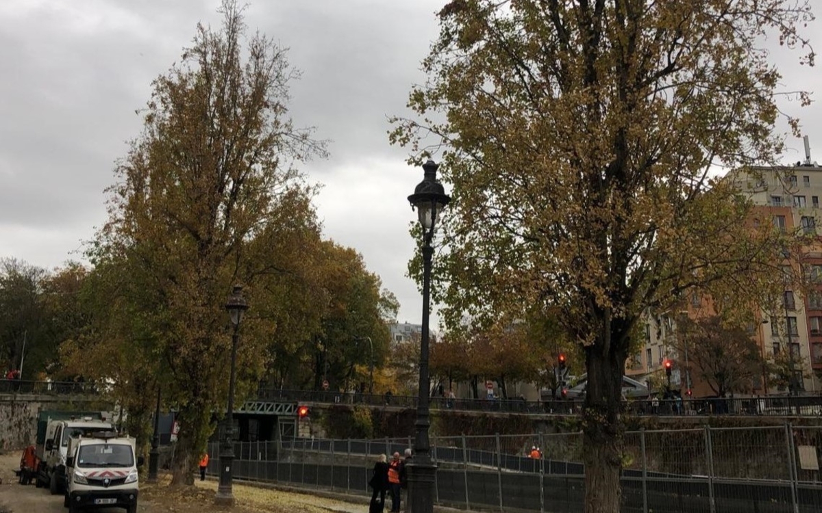 square le long du canal