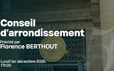 réunion du Conseil d'arrondisseent