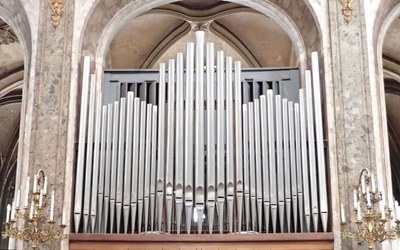 L'orgue de l'église Saint-Merry  dans le 4e.
