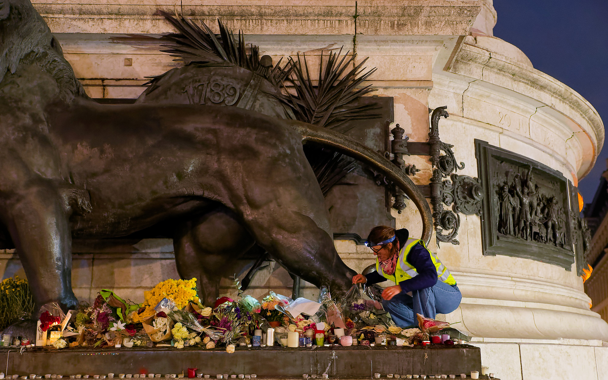 lion de la place de la République